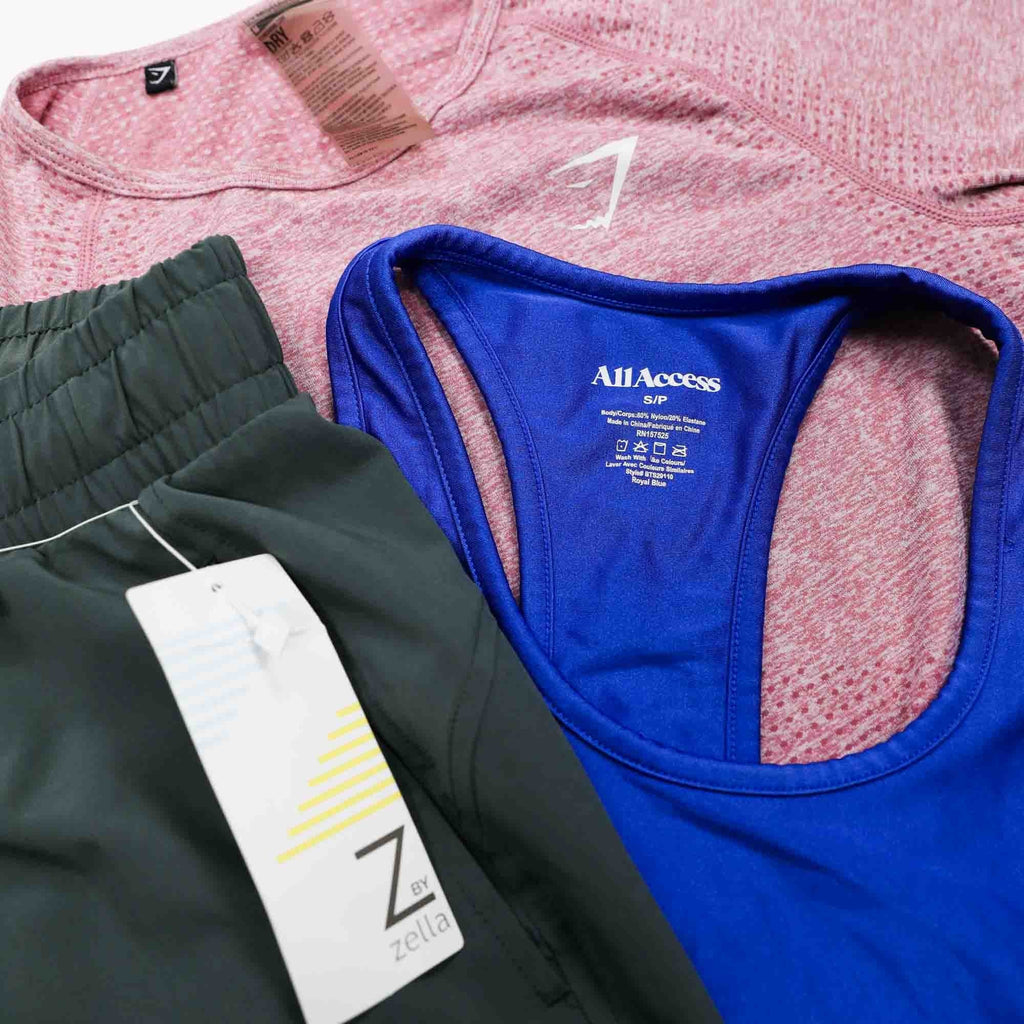Premium Athletic Women's Secondhand Wholesale Clothes