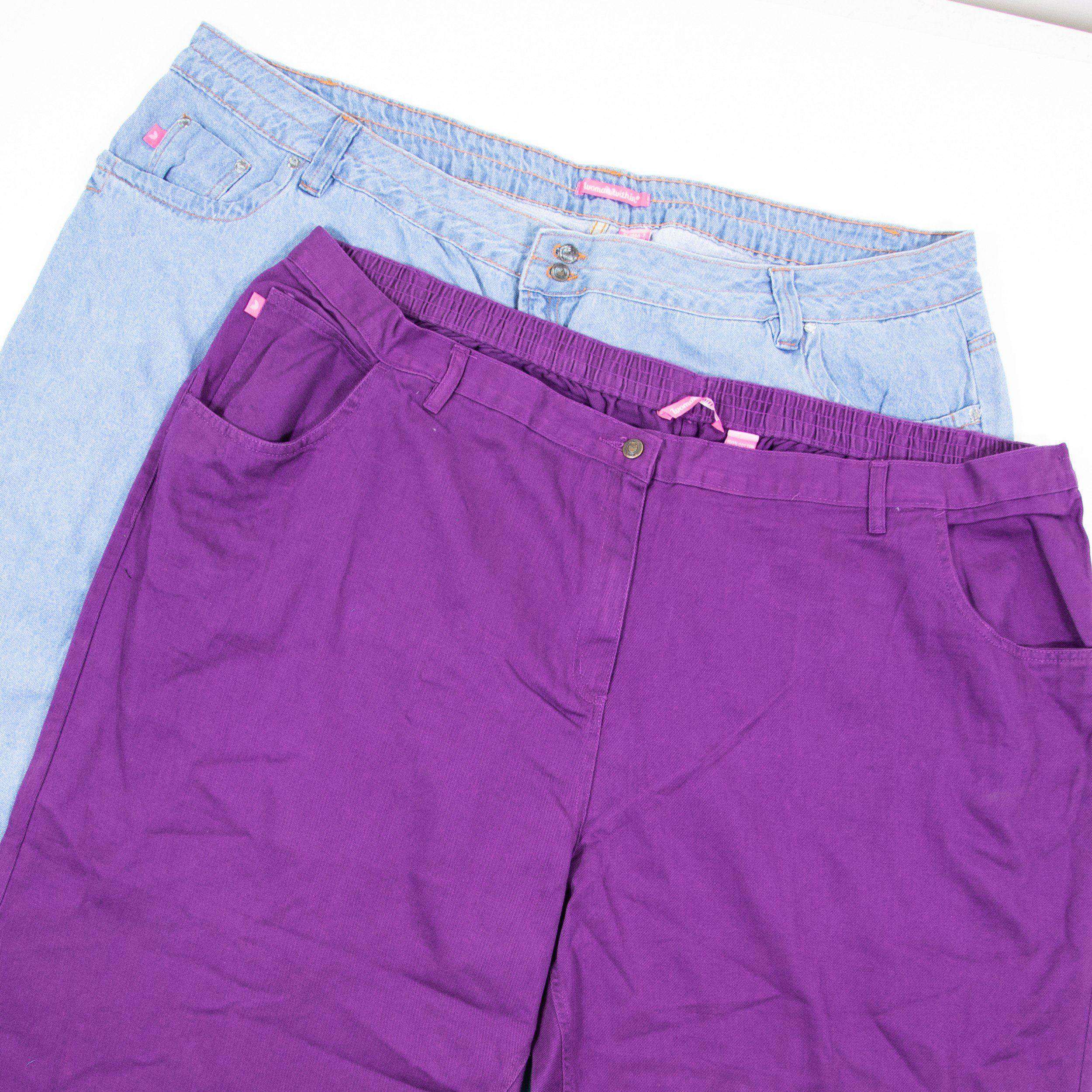 Men's and Women's Plus Size Assorted Wholesale Pants