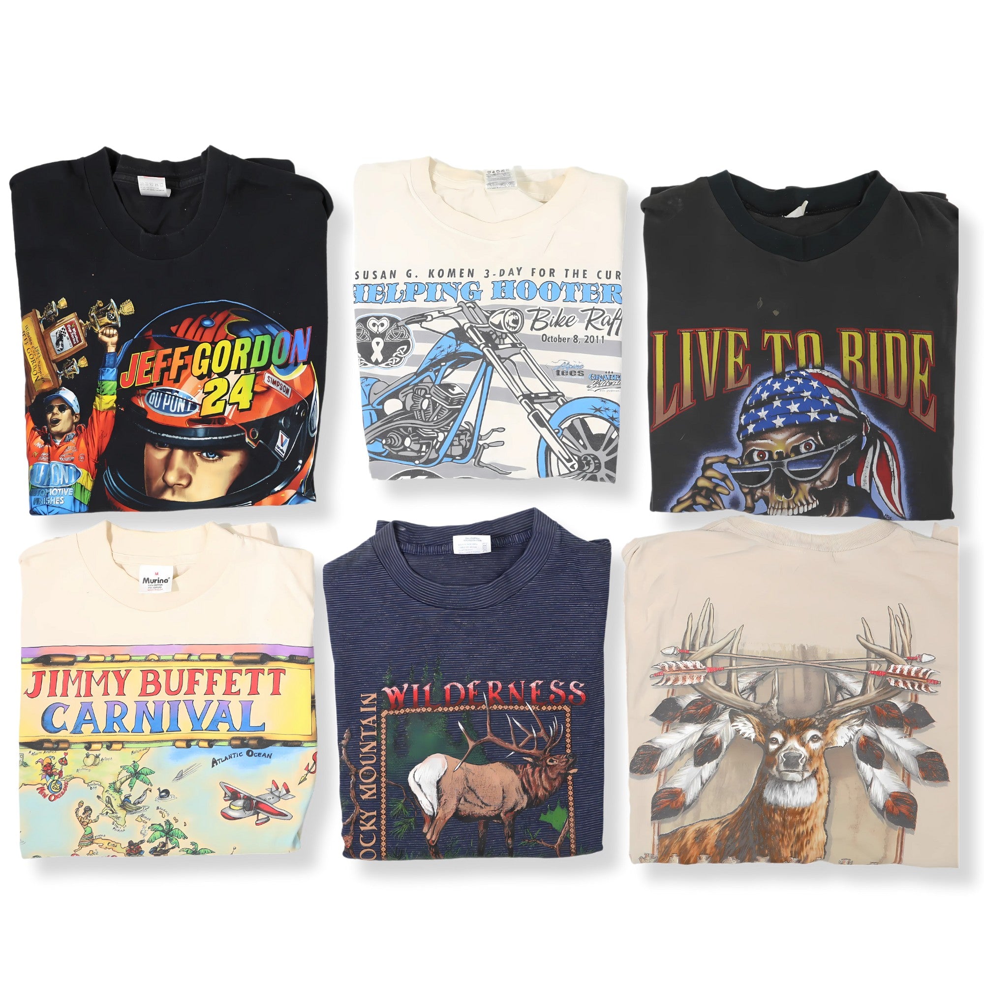 Vintage Wholesale: T-Shirt and Sweatshirt Assortment