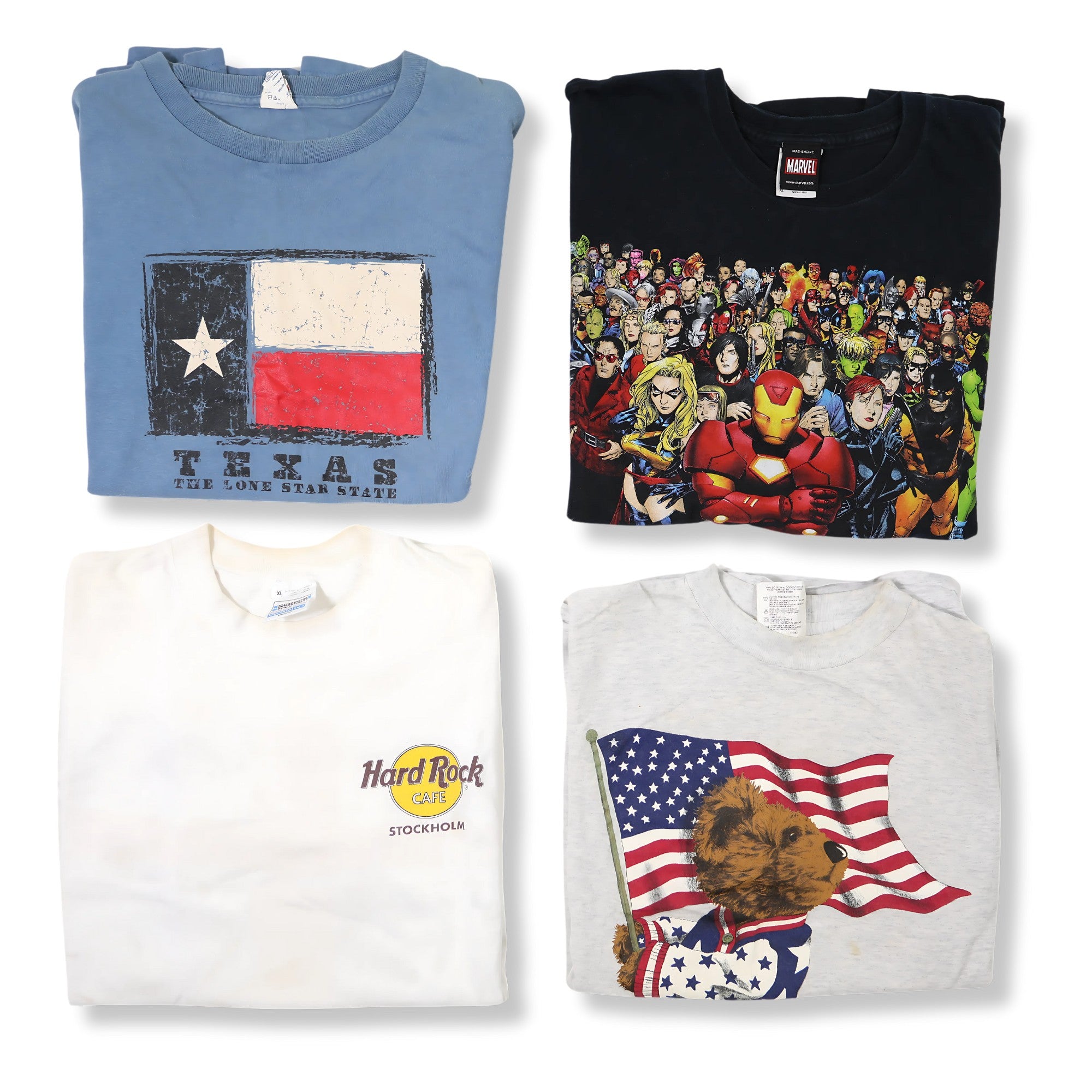 Vintage Wholesale: T-Shirt and Sweatshirt Assortment