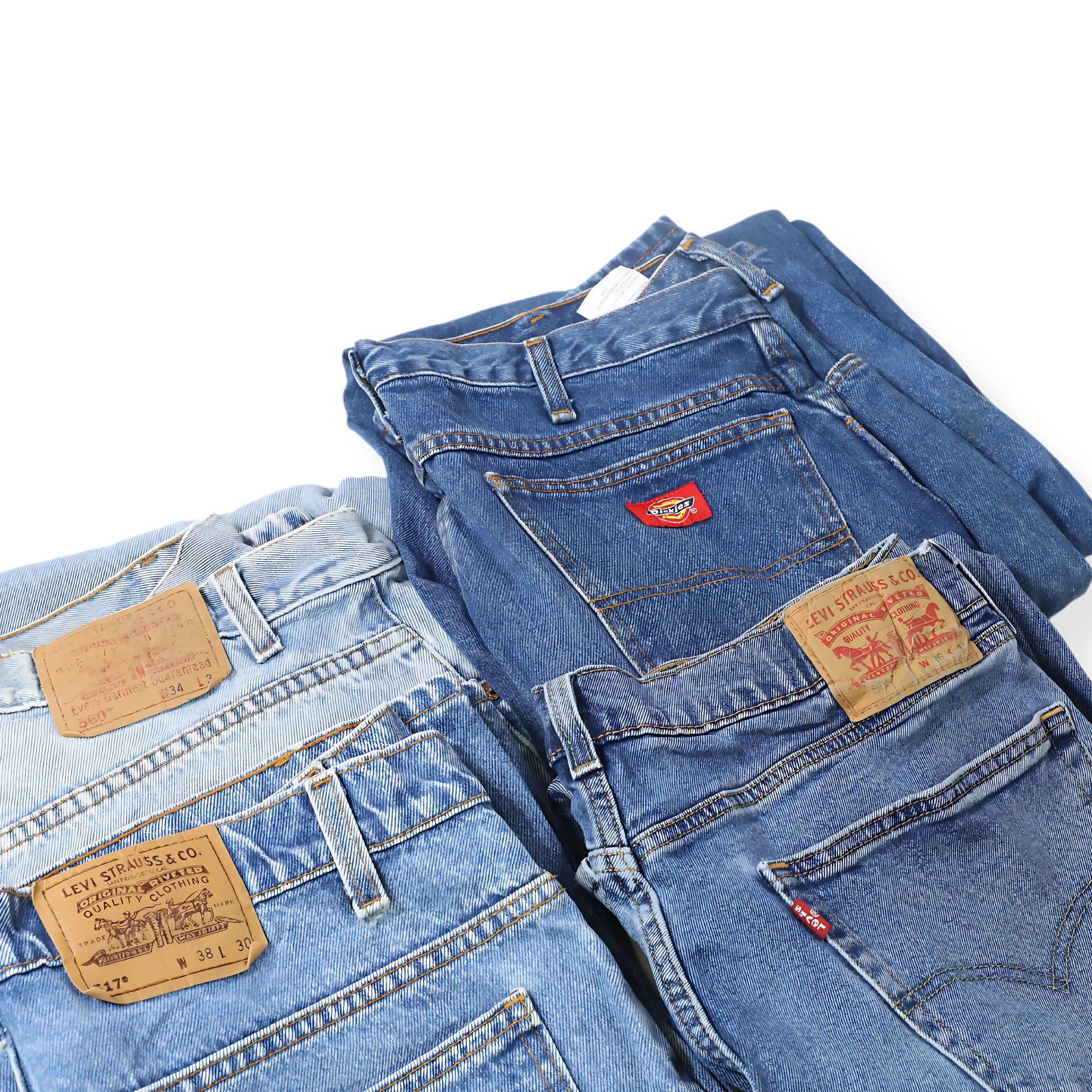 Vintage Wholesale: Denim and Pant Assortment