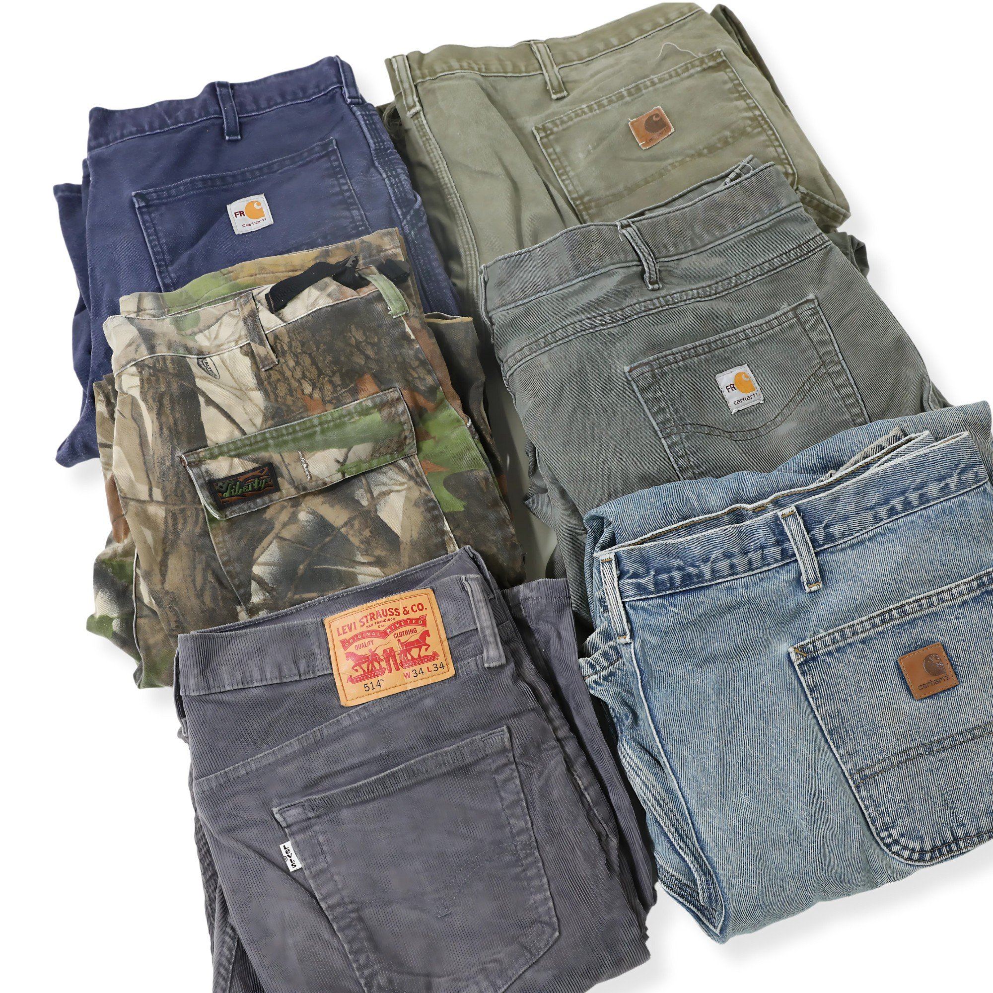 Vintage Wholesale: Denim and Pant Assortment