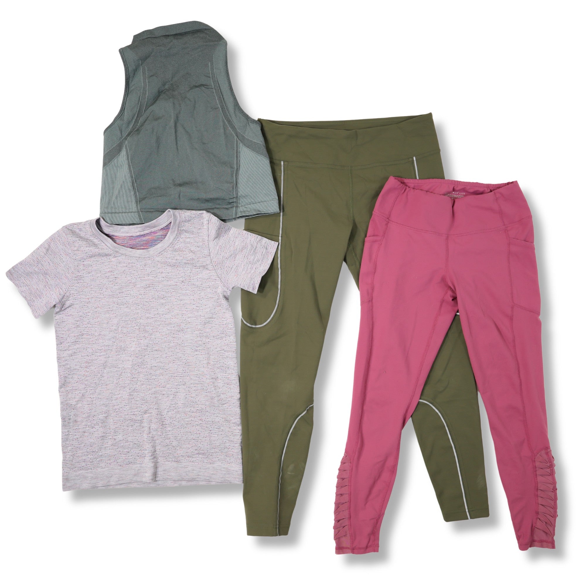 Women's Activewear Secondhand Wholesale Clothes