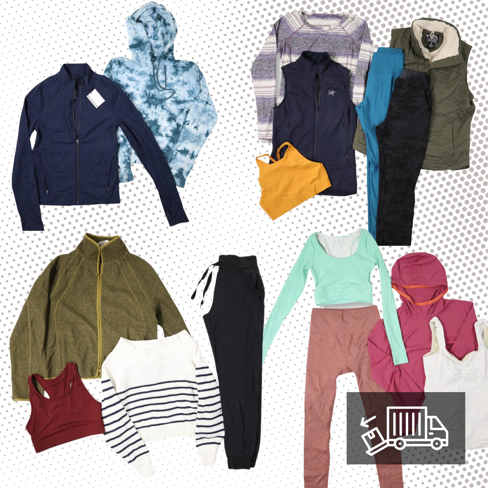 Assorted Women's Secondhand Wholesale Activewear Pallet