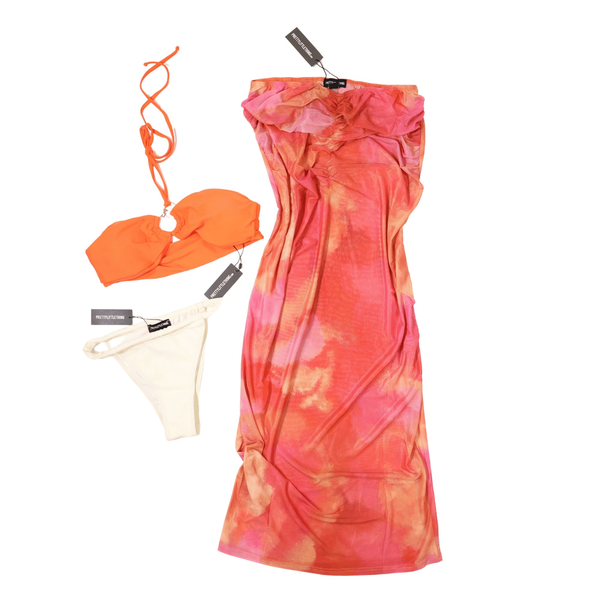 Prettylittlething NWT Swim, Party, Resortwear Mix