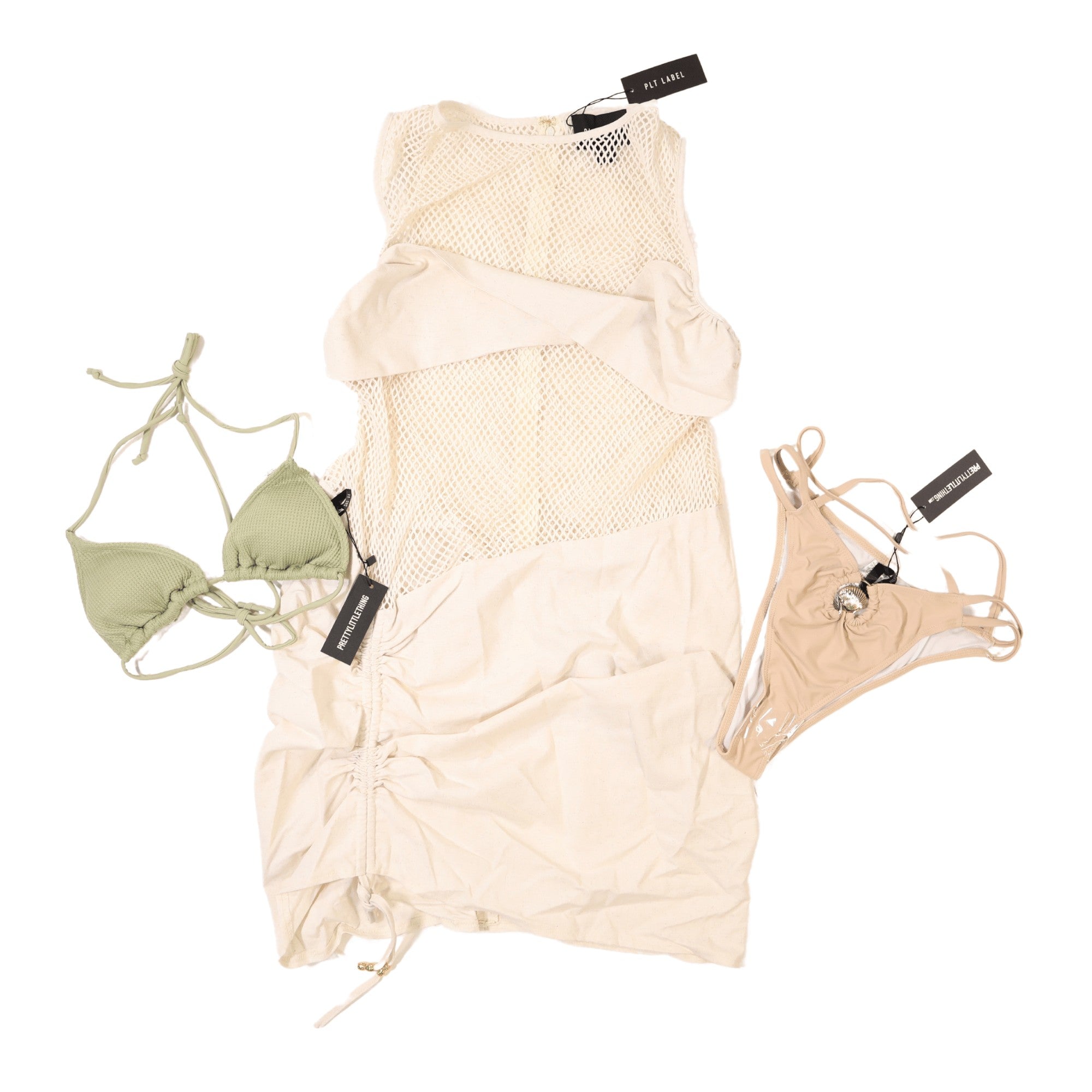 Prettylittlething NWT Swim, Party, Resortwear Mix