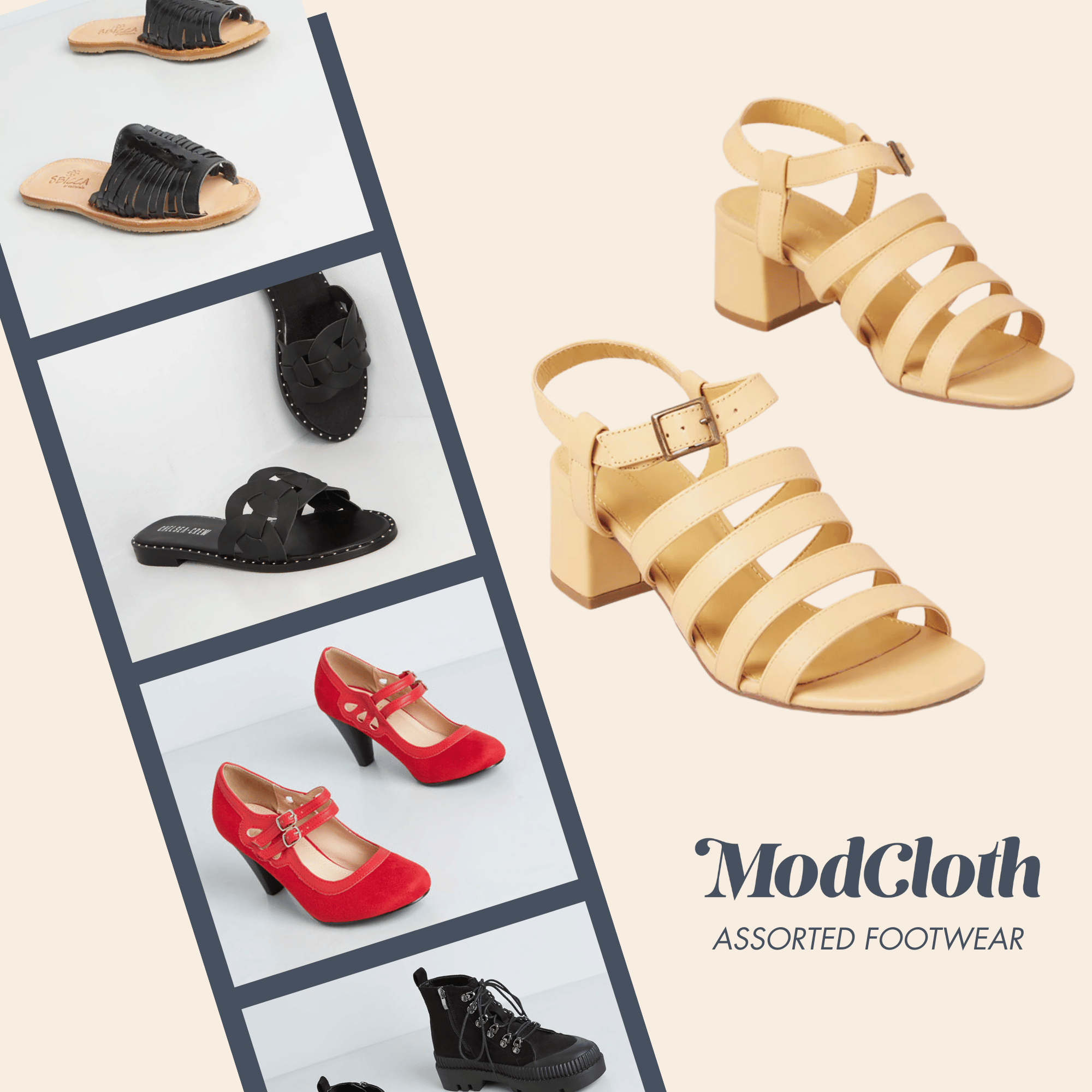 7-Pair Women's New In Box Assorted Footwear - Helpsy Source
